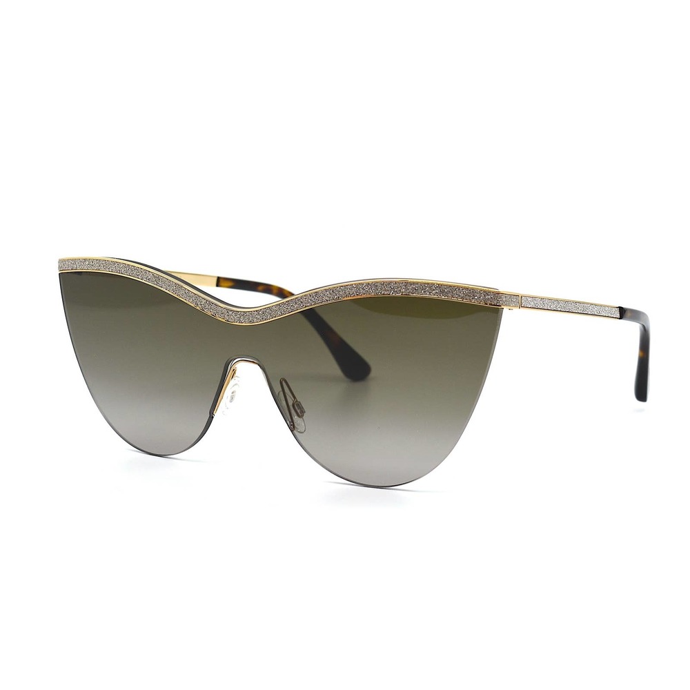 JIMMY CHOO KRISTEN/S GOLD BROWN GRADIENT WOMEN'S SUNGLASSES - Picture 6 of 14